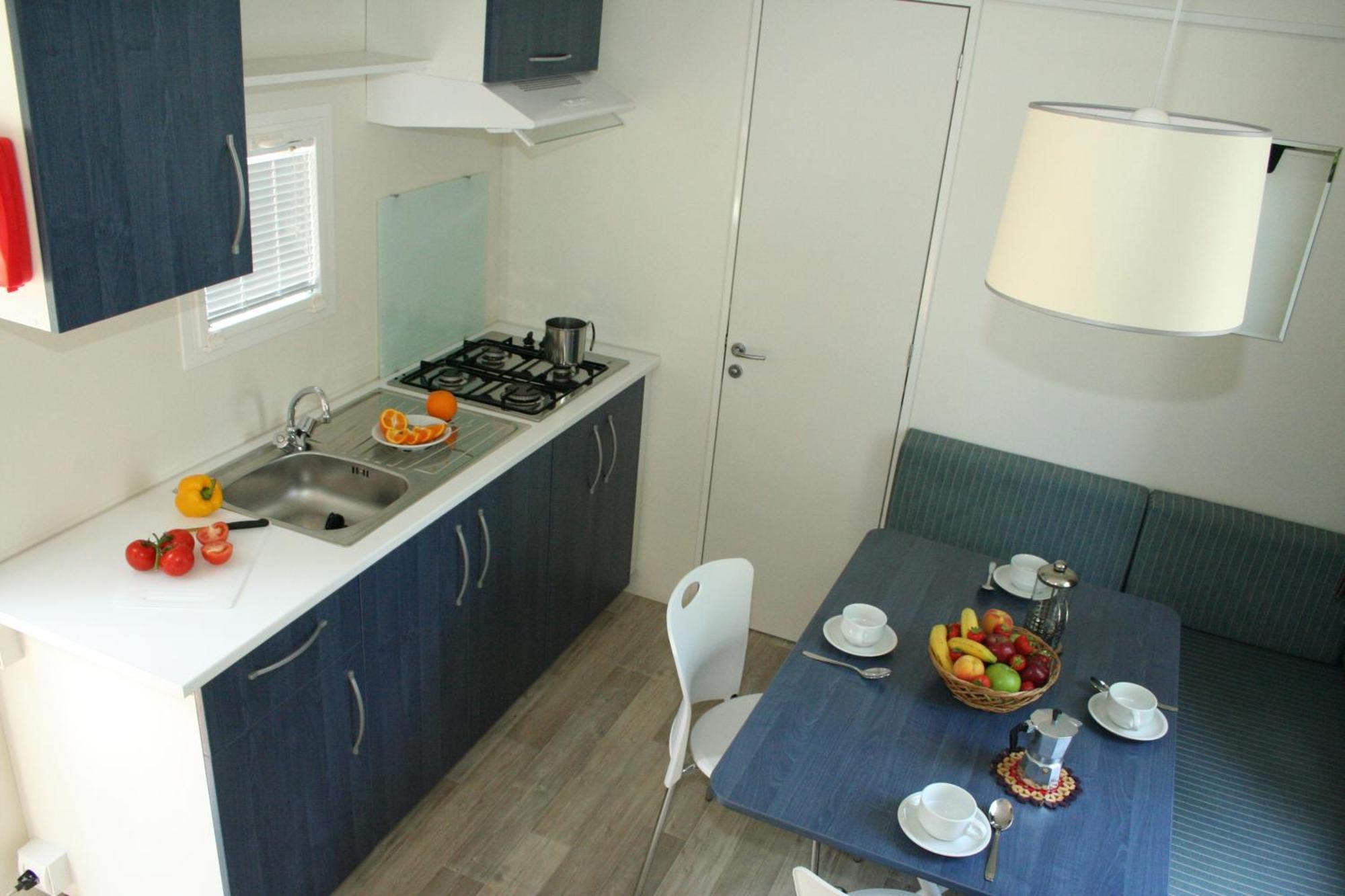 Happy Camp mobile homes in Camping Villaggio Internazionale San Menaio Esterno foto